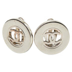Chanel CC Logo Silver Metal Ring