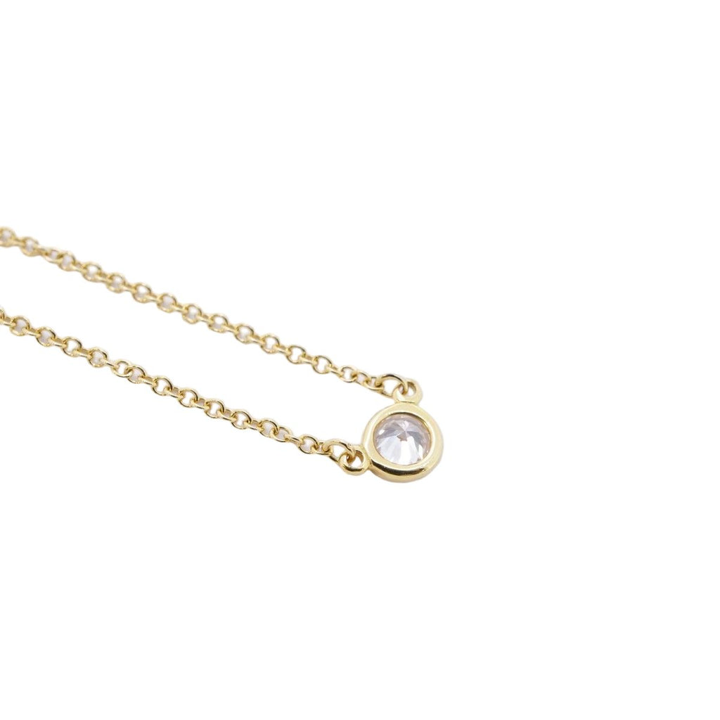 Tiffany & Co Necklace by the Yard 18k Yellow Gold Diamond — view 2