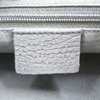 Gucci GG Canvas Silver Hardware Black Shoulder Bag 1087 — view 6