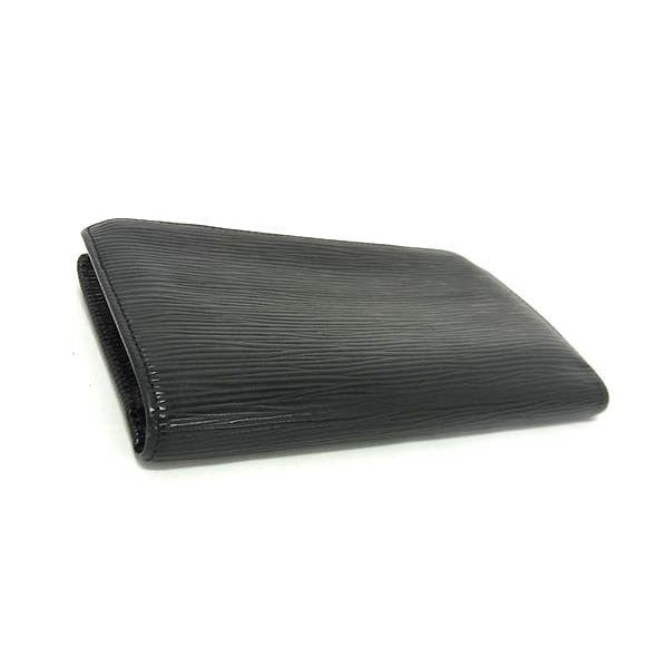 Louis Vuitton Wallet Continental Viennese Black Epi Knee Fold — view 3
