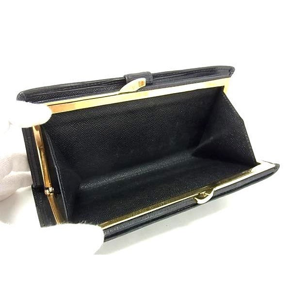 Louis Vuitton Wallet Continental Viennese Black Epi Knee Fold — view 5