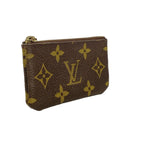 Louis Vuitton Coin Case Monogram Pochette Cles Brown — view 2