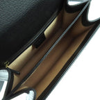 Gucci Ophidia Medium Bag Leather 2-Way Black Gold — view 5