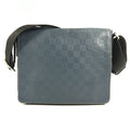 Louis Vuitton Shoulder Bag District PM Damier Infini Leather Orion Blue