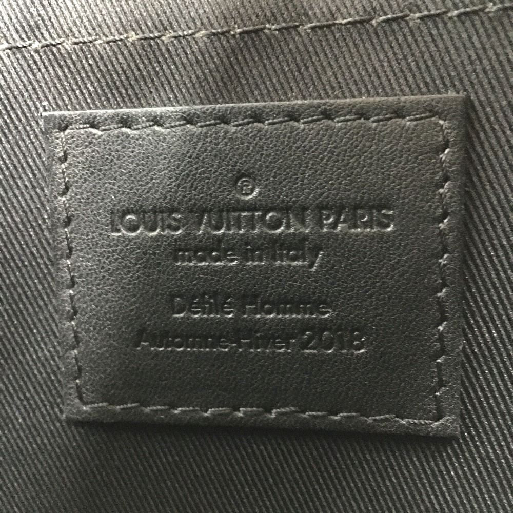 Louis Vuitton Monogram Eclipse Glaze Pochette Cosmos Clutch Bag — view 8