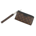 Louis Vuitton Wallet Monogram Macassar Zippy Dragonne Noir Black