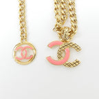 Chanel Pink Belt — view 2