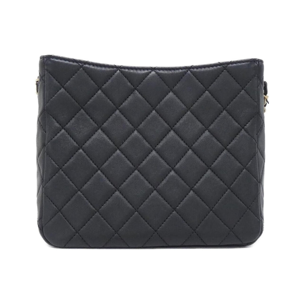 Chanel Shoulder Bag Black Mat — view 2