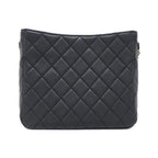 Chanel Shoulder Bag Black Mat — view 2