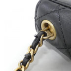 Chanel Shoulder Bag Black Mat — view 6