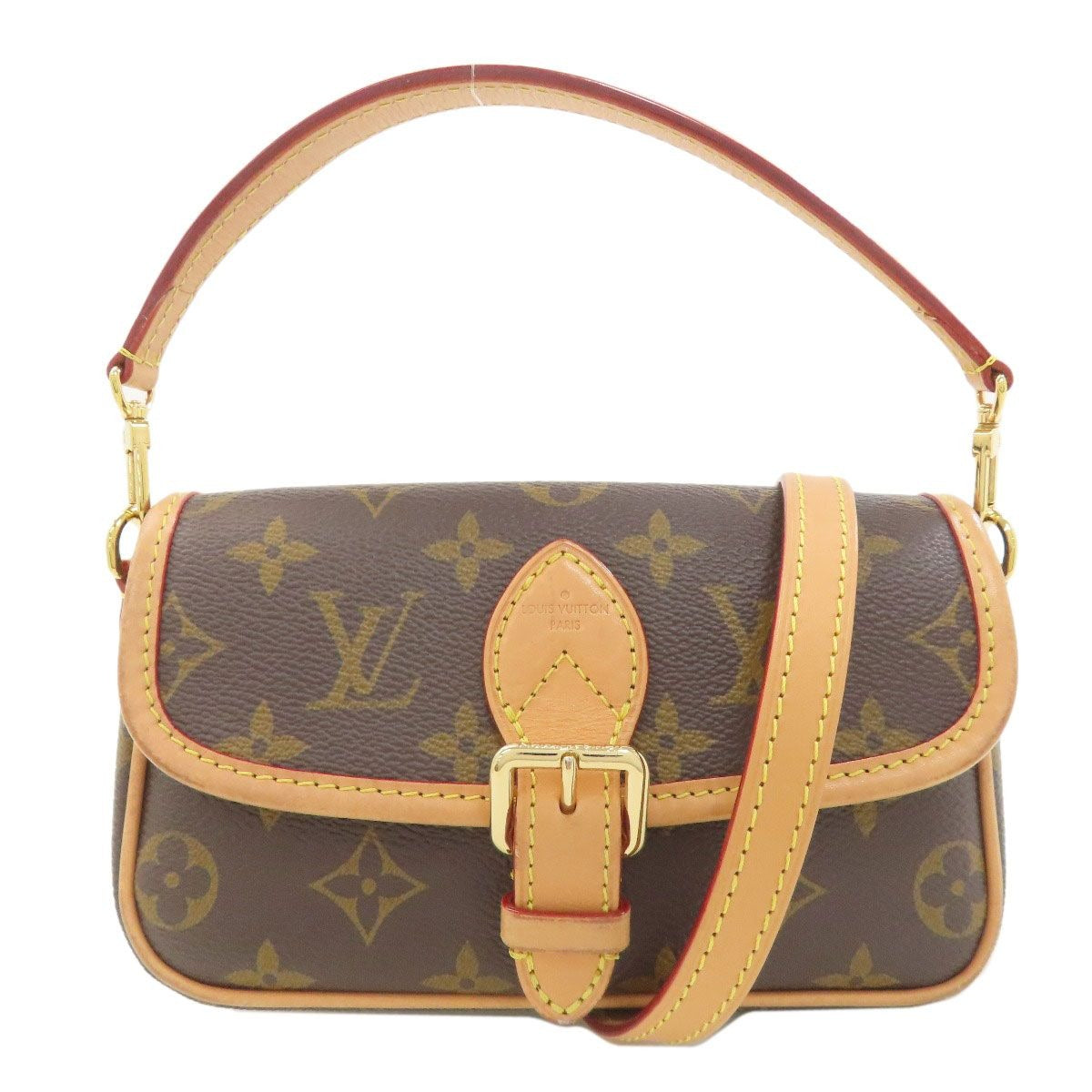 Louis Vuitton Nano Diane Handbag Monogram Canvas