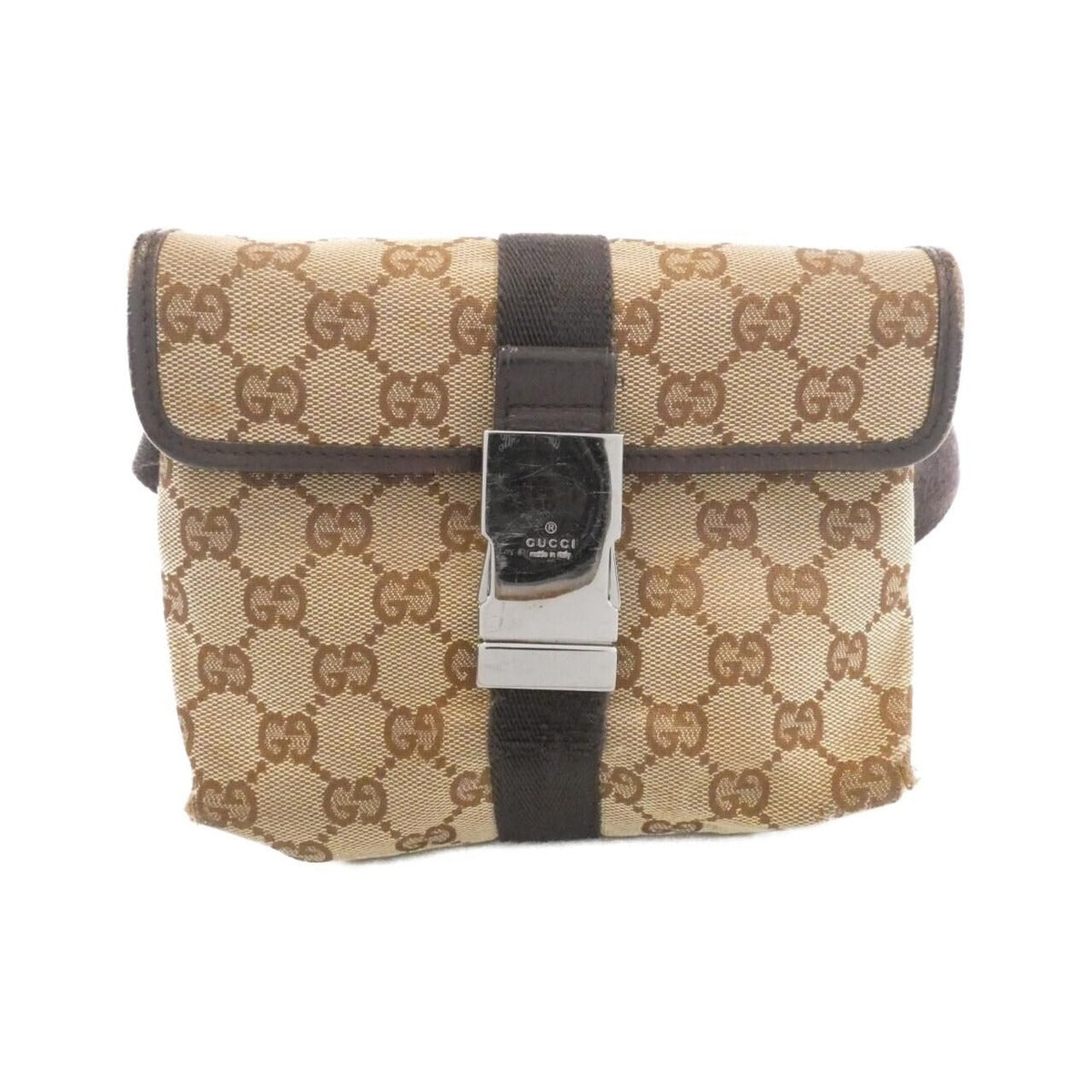 Gucci Waist GG Canvas Bag