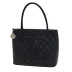 Chanel Medallion Tote Black