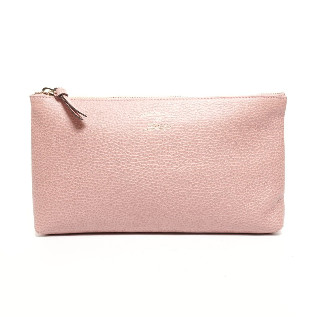Gucci Pouch Leather Clutch