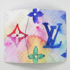 Louis Vuitton Watercolor Monogram Organizer De Poche RFID White — view 6