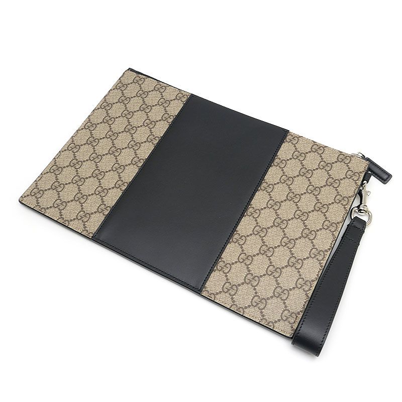 Gucci Clutch Bag GG Supreme Black — view 2
