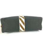 Hermes Clutch Bag Gimetou GM Cotton Gray — view 6
