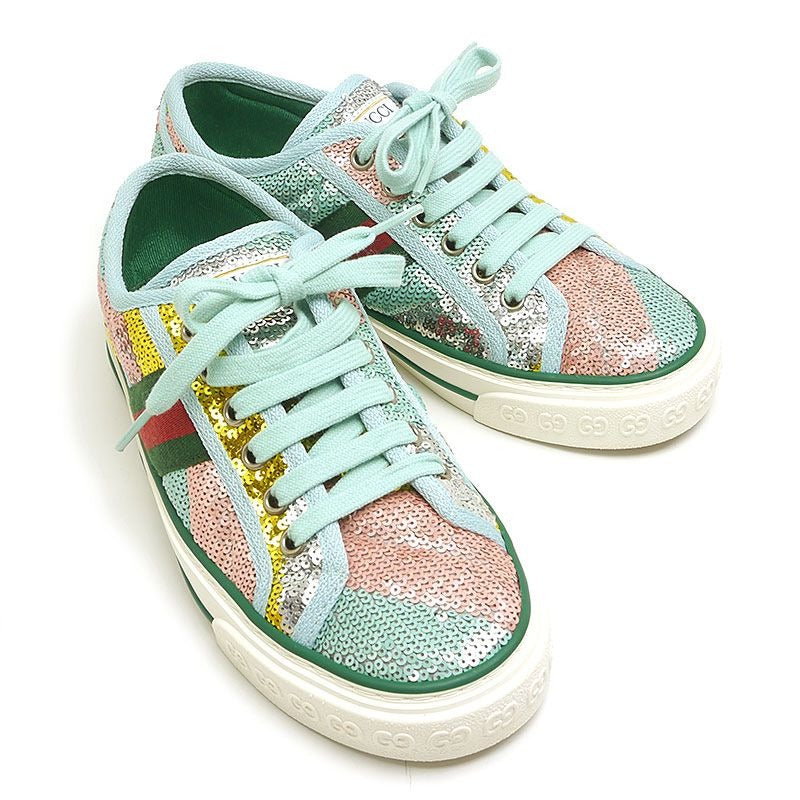 Gucci Sequined Sneakers 35