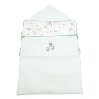 Hermes Sleeping Bag Gabriel Vert Aqua 100% Cotton Baby — view 2