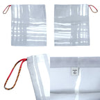 Hermes Petit H Ash Drawstring Purse 3 Types Set Pouch Accessory — view 4