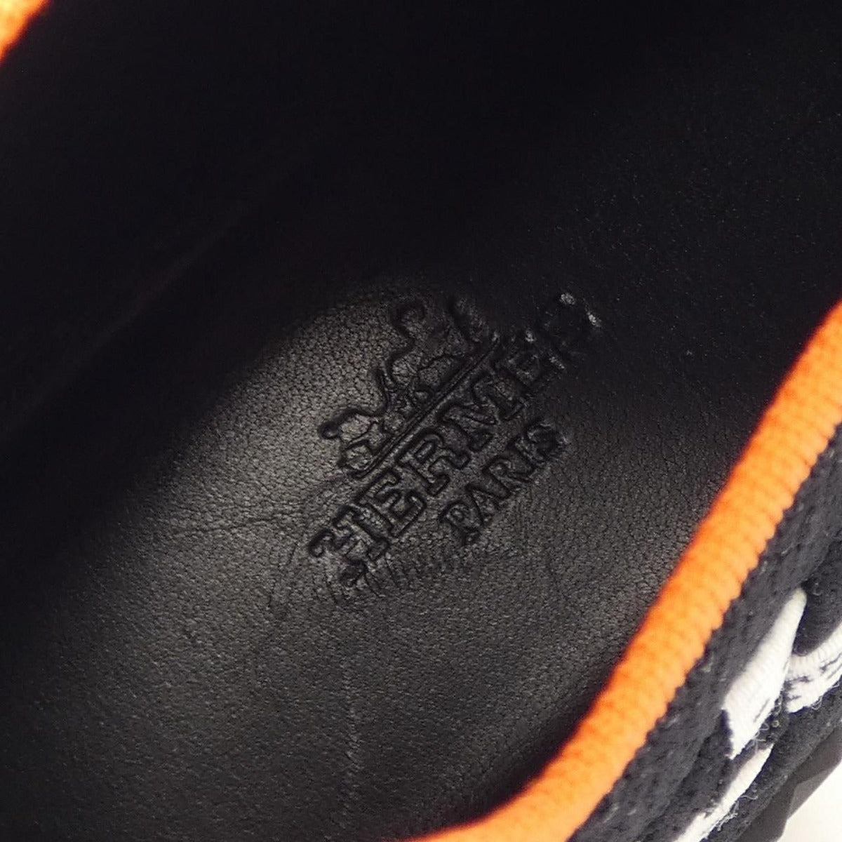 Hermes Flex Sneakers Black 37 White — view 6