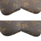 Louis Vuitton Monogram Pochette Cles Brown Coin Case Wallet 0973 — view 4