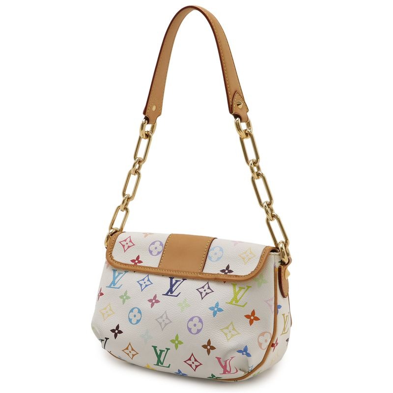 Louis Vuitton Monogram Multicolor Patti Shoulder Bag One Chain — view 2
