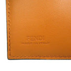 Fendi Fize 8 M0395 Karung Leather Gold Hardware Yellow Trifold Wallet 1050 — view 7