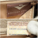 Bottega Veneta One Shoulder Bag Intrecciato Leather Black Gusset Soho Hobo — view 9