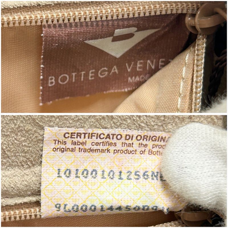 Bottega Veneta One Shoulder Bag Intrecciato Leather Black Gusset Soho Hobo — view 9