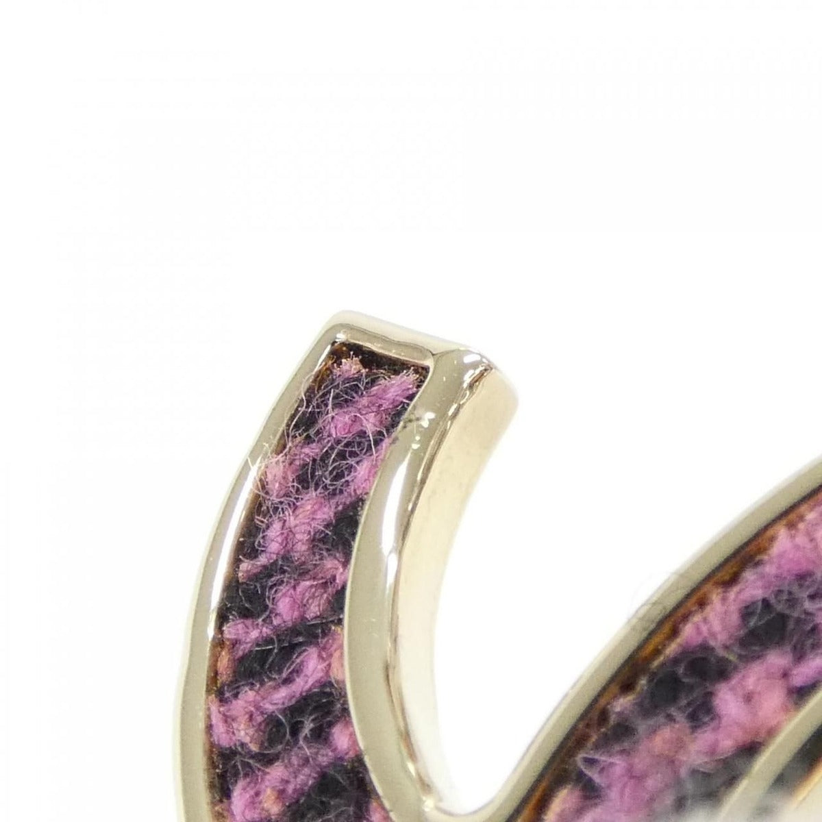 Chanel Brooch Tweed Black — view 4