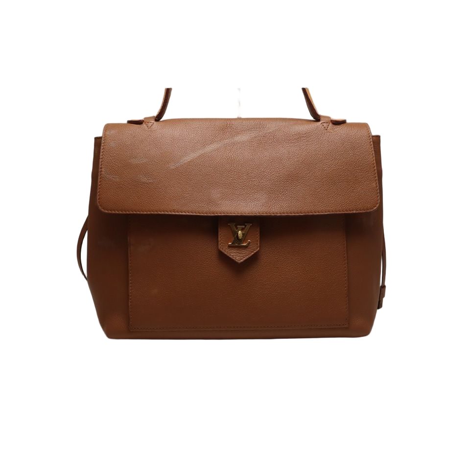 Louis Vuitton Leather Lockme Handbag