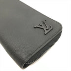 Louis Vuitton Taurillon Leather Zippy Wallet Vertical Black — view 4