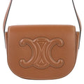 Celine Folco Cuir Triomphe Shoulder Bag Brown