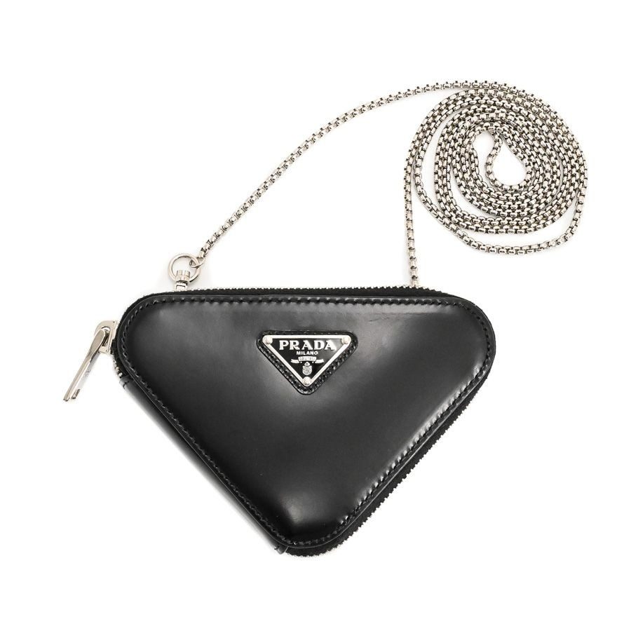 Prada Pouch Triangle Chain