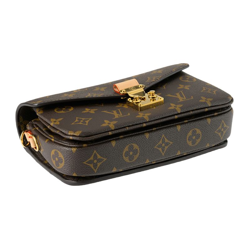 Louis Vuitton Pochette Metis Ew Brown Handbag — view 3