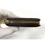 Louis Vuitton Monogram Zippy Wallet Round Zip Brown — view 5