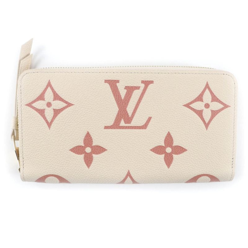 Louis Vuitton Bicolor Monogram Empreinte Zippy Wallet Long