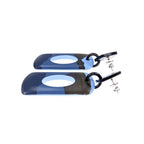 Hermes Earrings Dalva Sfumato Buffalo Horn Multicolor Blue Accessories — view 5