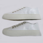 Chanel Sneakers White Size 38 C Leather Shoes Apparel — view 4