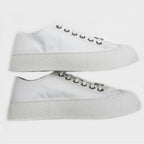 Chanel Sneakers White Size 38 C Leather Shoes Apparel — view 5