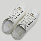 Chanel Sneakers White Size 38 C Leather Shoes Apparel — view 7