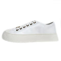 Chanel Sneakers White Size 38 C Leather Shoes Apparel