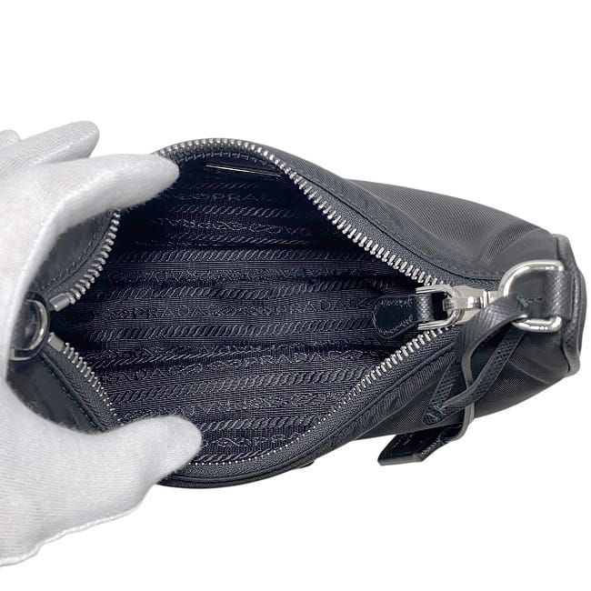 Prada 2-Way Bag Black Nero Reedition 2005 — view 6