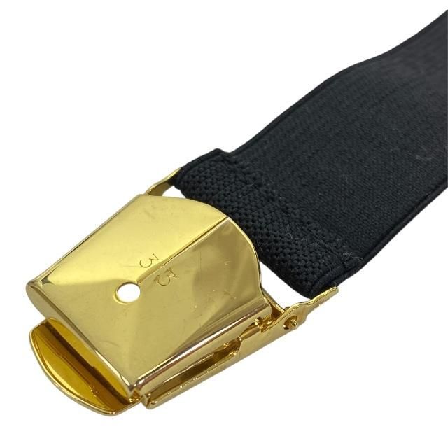 Chanel Armband Clip Accessory Small Logo Rubber GP Black — view 9