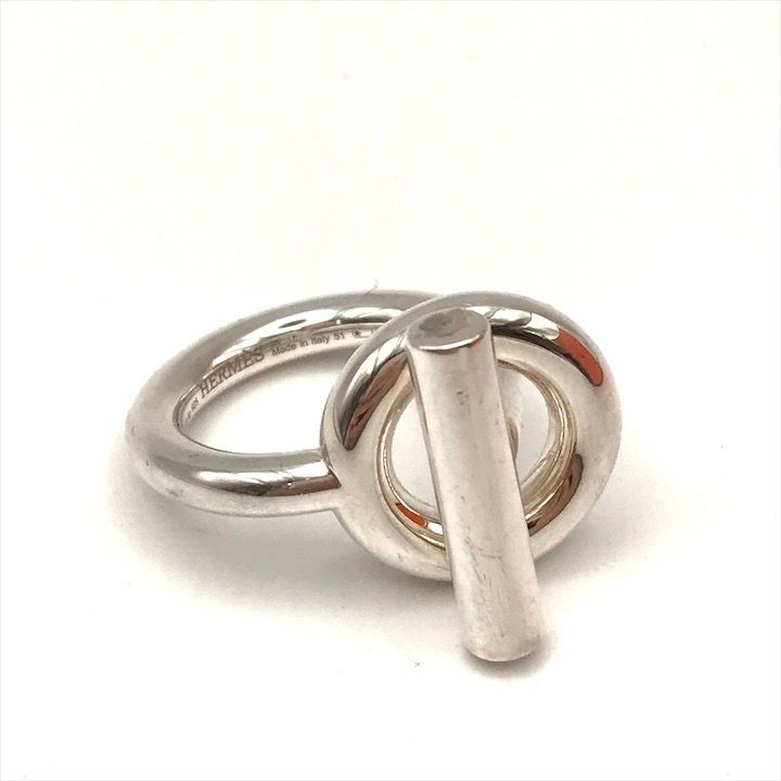Hermes Chien Ring Silver — view 2