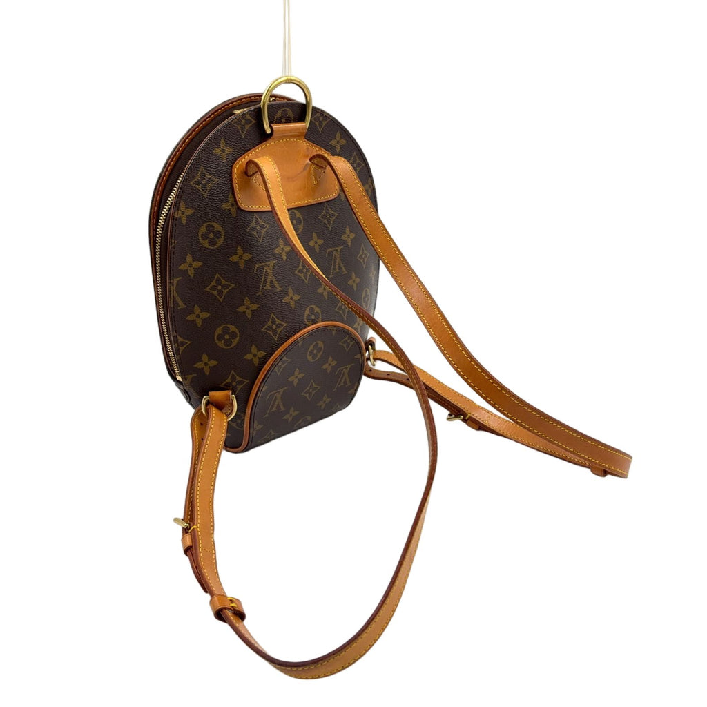 Louis Vuitton Ellipse Sac a Dos Monogram Leather Brown Light Backpack Gold — view 2