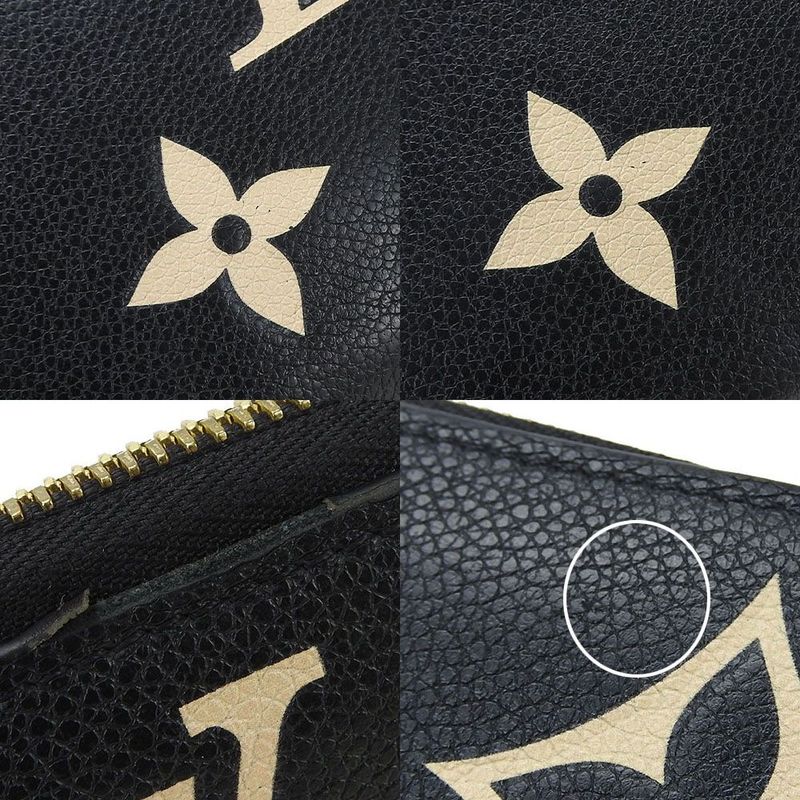 Louis Vuitton Round Zipper Long Wallet Zippy Monogram Empreinte — view 5