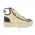 Chanel Sneakers Black 36 Beige