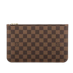 Louis Vuitton Neverfull Pouch Brown Damier Ebene — view 2